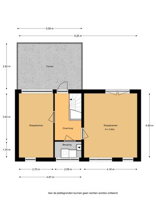 Floorplan - Kroondreef 40, 3446 XJ Woerden